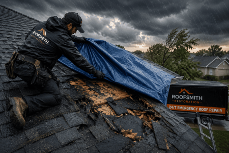 Roofsmith Restoration Akron, Ohio Emergency Roof Repairs